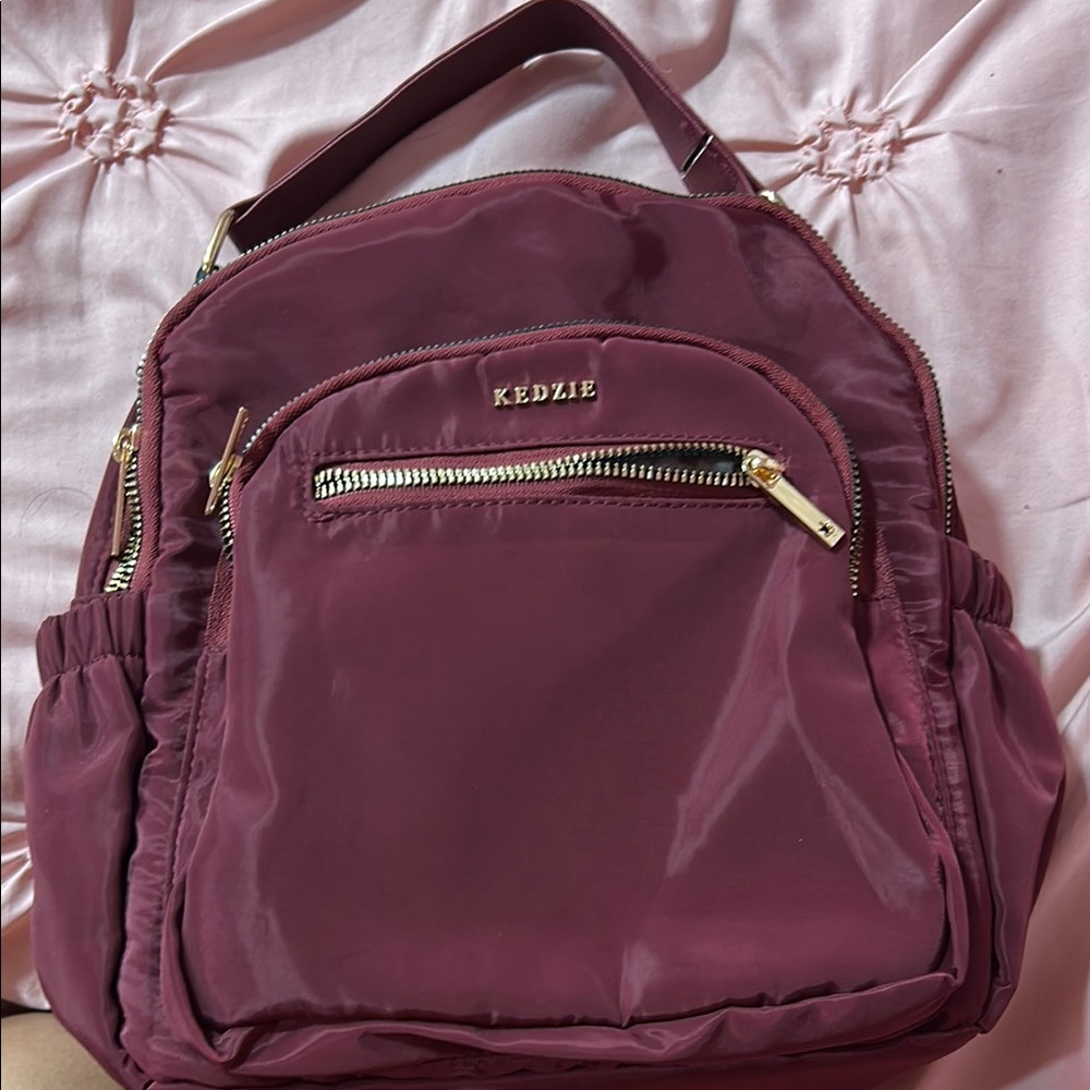 Kedzie Women's Burgundy Backpack